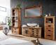 3S Frankenmöbel »Cosma« Massivholz Badezimmer-Standregal breit