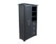 3S Frankenmöbel »Cosma« Massivholz Highboard II grau