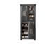 3S Frankenmöbel »Cosma« Massivholz Highboard III grau