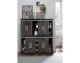 3S Frankenmöbel »Cosma« Massivholz Highboard IV grau