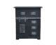 3S Frankenmöbel »Cosma« Massivholz Sideboard I grau