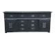 3S Frankenmöbel »Cosma« Massivholz Sideboard IV grau