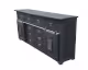 3S Frankenmöbel »Cosma« Massivholz Sideboard IV grau