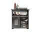 3S Frankenmöbel »Cosma« Massivholz Sideboard VII grau