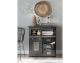3S Frankenmöbel »Cosma« Massivholz Sideboard VII grau