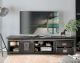 3S Frankenmöbel »Cosma« Massivholz TV Board II grau