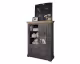 3S Frankenmöbel »Country« Massivholz Highboard grau
