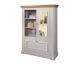 3S Frankenmöbel »Country« Massivholz Highboard weiss