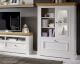 3S Frankenmöbel »Country« Massivholz Highboard weiss