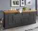 3S Frankenmöbel »Country« Massivholz Sideboard l grau