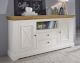 3S Frankenmöbel »Country« Massivholz Sideboard ll weiss