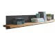 3S Frankenmöbel »Country« Massivholz Wandboard grau