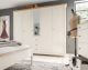 3S Frankenmöbel Massivholz Kleiderschrank Creamy