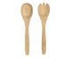 ASA Selection »Wood« Salatbesteck natur