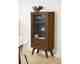 Actona »A-Line« Vitrine Eiche Rauch Furnier