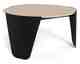 Actona »Altea« Couchtisch rund Keramik Travertin hellbeige