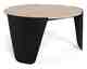 Actona »Altea« Couchtisch rund Keramik Travertin hellbeige