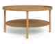 Actona »Banbury« Couchtisch rund Eiche Furnier