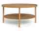 Actona »Banbury« Couchtisch rund Eiche Furnier
