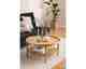 Actona »Banbury« Couchtisch rund Eiche Furnier