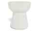 Actona »Cabra« Ecktisch rund Faserzement beige