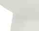 Actona »Cabra« Ecktisch rund Faserzement beige