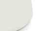 Actona »Cabra« Ecktisch rund Faserzement beige