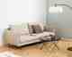 Actona »Cuxton« Couchtisch rund Rauchglas