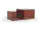 Actona »Dice« Couchtisch Glas braun