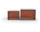 Actona »Dice« Couchtisch Glas braun
