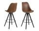 Actona »Dima« Barhocker Lederlook