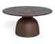 Actona »Ferrol« Couchtisch rund Marmor Cocoa braun