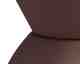 Actona »Ferrol« Couchtisch rund Marmor Cocoa braun