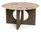 Actona »Foley« Couchtisch rund Marmor Latte