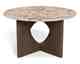 Actona »Foley« Couchtisch rund Marmor Latte