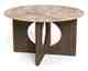 Actona »Foley« Couchtisch rund Marmor Latte
