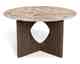 Actona »Foley« Couchtisch rund Marmor Latte