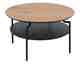 Actona »Goldington« Couchtisch rund Wildeiche Dekor
