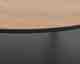 Actona »Goldington« Couchtisch rund Wildeiche Dekor