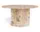 Actona »Naxos« Couchtisch rund Marmor Latte