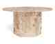 Actona »Naxos« Couchtisch rund Marmor Latte