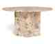 Actona »Naxos« Couchtisch rund Marmor Latte
