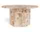 Actona »Naxos« Couchtisch rund Marmor Latte