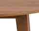Actona »Roxby« Esstisch rund Walnuss Furnier