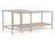 Actona »Seaford« Couchtisch Klarglas