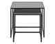 Actona »Seaford« Couchtisch-Set Esche schwarz Dekor