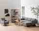 Actona »Seaford« Couchtisch rund Wildeiche Dekor