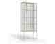 Actona »Seaford« Vitrine grau Dekor