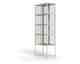 Actona »Seaford« Vitrine grau Dekor