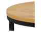 Actona »Spiro« Couchtisch-Set rund Wildeiche Dekor